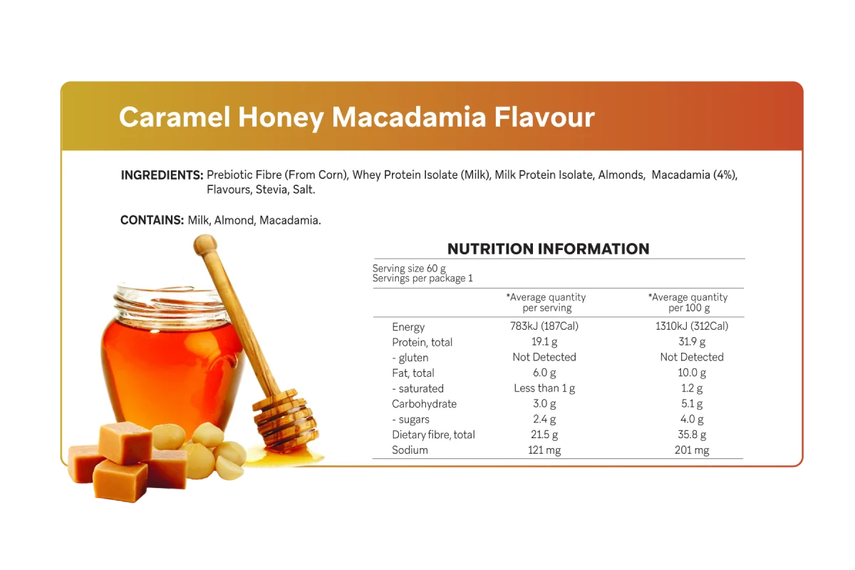 Caramel Honey Macadamia